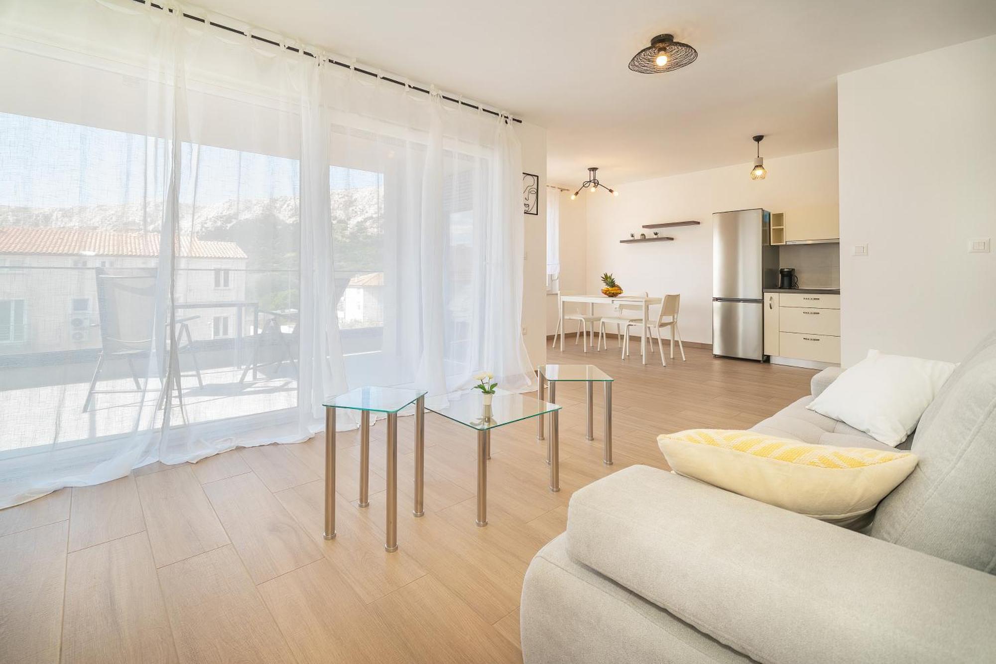 Poolside Apartments Anabella Baška Zewnętrze zdjęcie