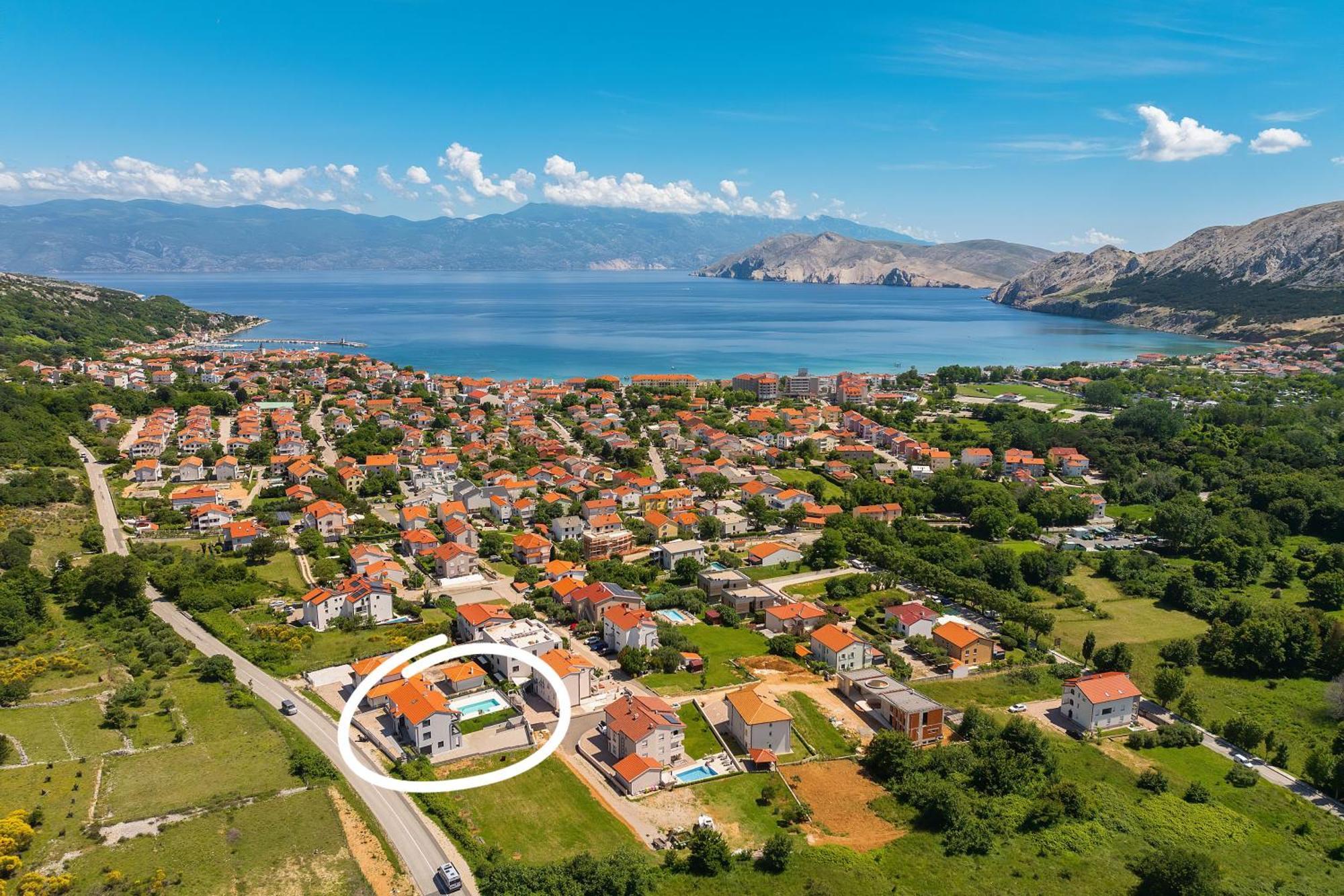 Poolside Apartments Anabella Baška Zewnętrze zdjęcie