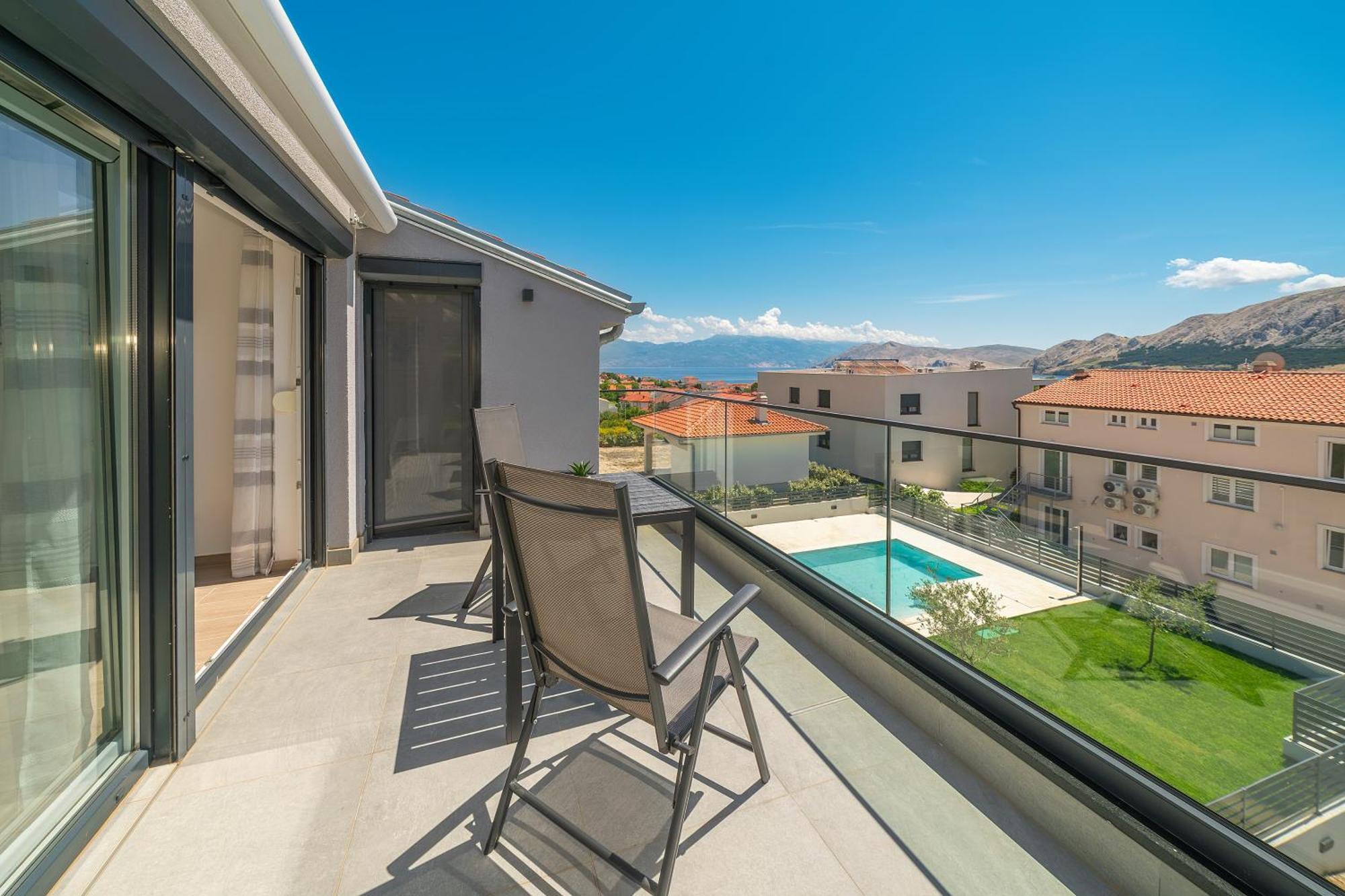 Poolside Apartments Anabella Baška Zewnętrze zdjęcie
