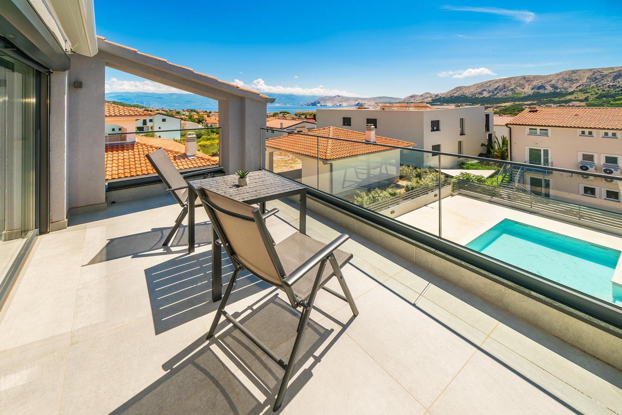 Poolside Apartments Anabella Baška Zewnętrze zdjęcie